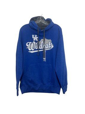 Kentucky Wildcats Hoodie Sweatshirt Medium Blue New Fanwear Pro-Ad Sports